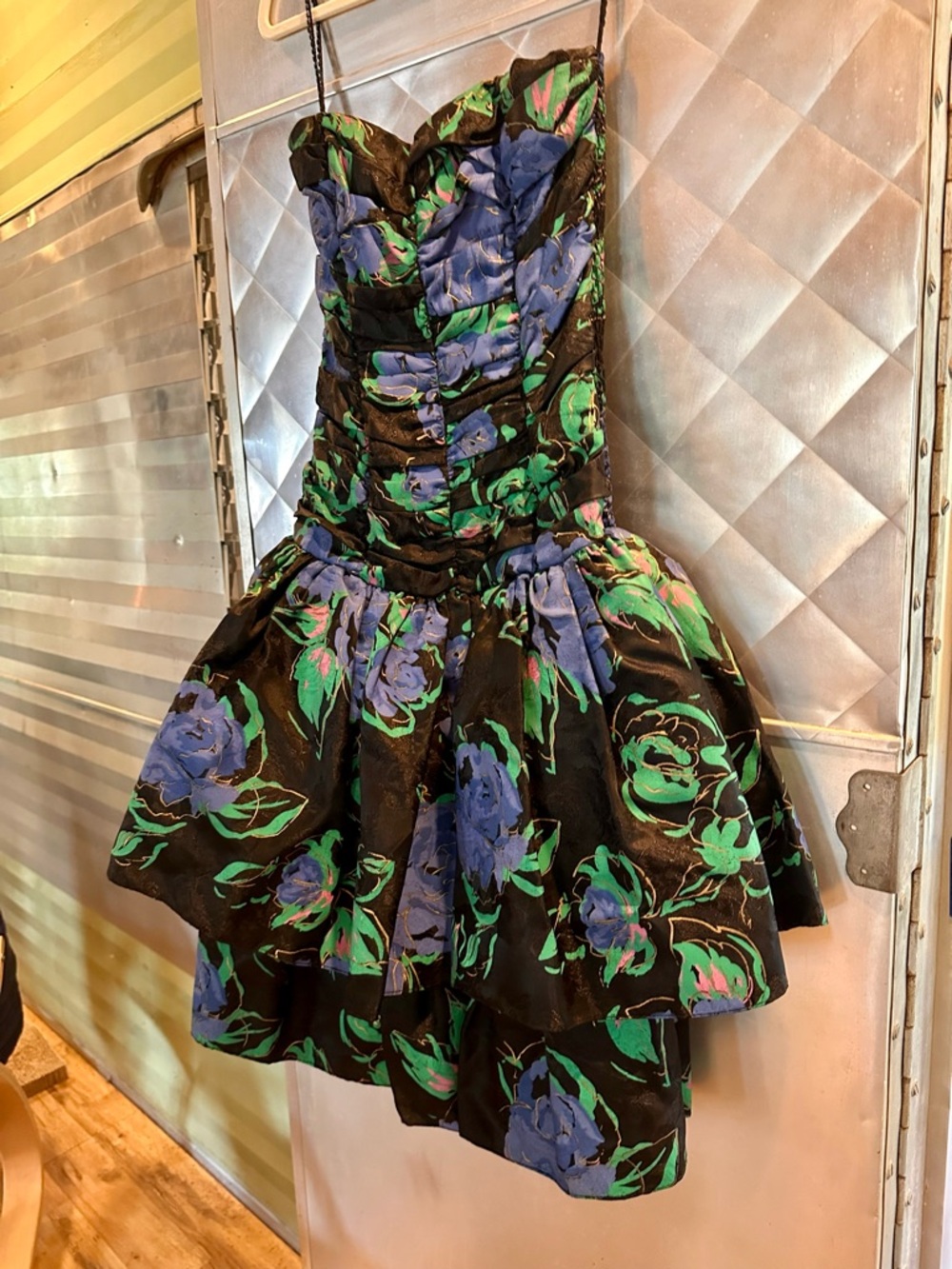 Vintage Y2K Formal Strapless Dress